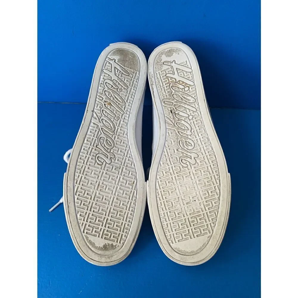 Tommy Hilfiger Mens White Lace Up Low Top Athletic Sneaker Shoes Size 11M